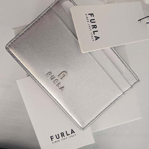 Furla Camelia Small Leather Card Case Holder - Picture 6 of 17